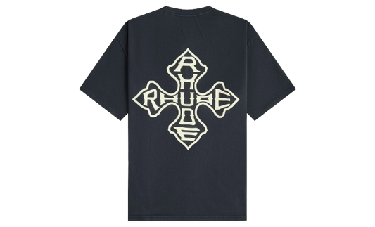 RHUDE CROSS TEE BLACK