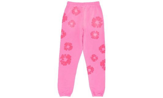 DENIM TEARS MONO THE COTTON WREATH SWEATPANTS HOT PINK