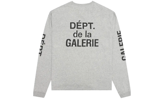 GALLERY DEPT. FRENCH COLLECTOR L/S T-SHIRT HEATHER GREY