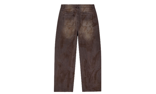 VALE FOREVER COCOA PAINTER PANTS BROWN