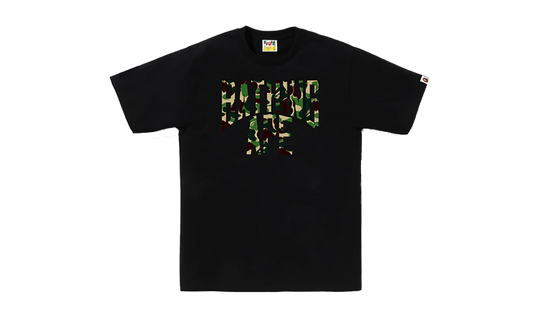 BAPE ABC CAMO NYC LOGO T-SHIRT BLACK