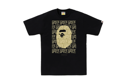 BAPE MONOGRAM T-SHIRT BLACK