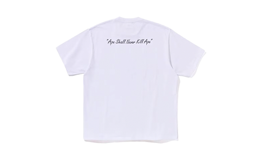 BAPE PIXEL COMIC APE HEAD OVERSIZED T-SHIRT WHITE